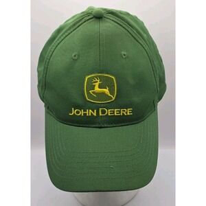 Vintage K-Products Gemuine‎ John Deere Snapback Green Hat Cap Tractor Farm